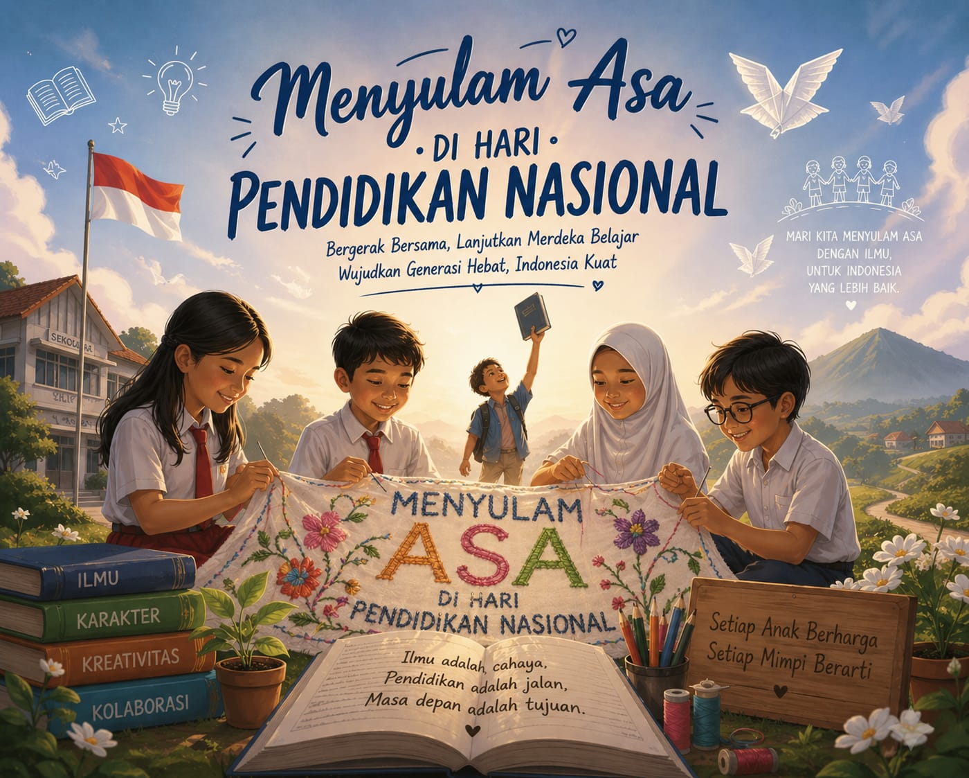 Menyulam Asa di Hari Pendidikan Nasional